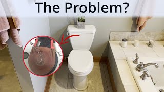 How to Fix a Toilet That Runs Intermittently  Easy Fix [upl. by Cown]