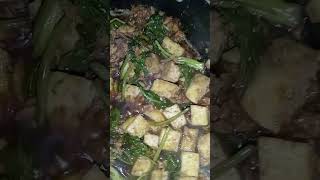 Adobong kangkong lets eat happy dinner [upl. by Tufts]