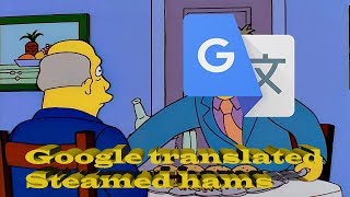 Steamed Hams but its Google Translated [upl. by Kung]