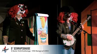 🎭 Schnitzelbangg Schnapsbagge vo dr VSG am Guggerzytli 2024 — Perle der Baselbieter Fasnacht 😜 [upl. by Htederem]