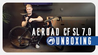 Canyon Aeroad CF SL 70 Unboxing [upl. by Hepsibah751]