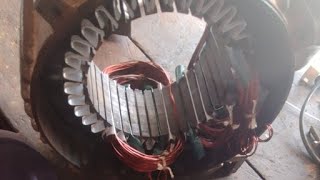 motor ki winding kaise karen motor ka winding data kya hai live video like channel subscribe pl [upl. by Gilly720]