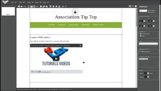 Silex website builder Insert video audio forms [upl. by Remle]