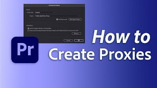 Edit faster with the NEW proxy workflow in Premiere Pro 2024 [upl. by Lilahk225]