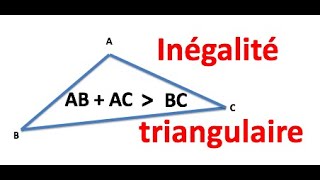 L inégalité triangulaire  Géométrie [upl. by Doowyah]