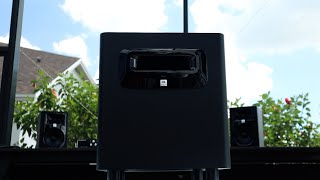 JBL Studio Subwoofer Unboxing JBL 310S MKII [upl. by Jelene]