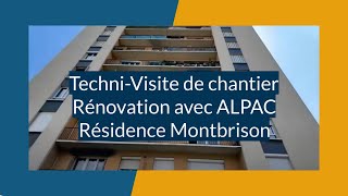 Rénovation énergétique de la Résidence Montbrison  les précadres ALPAC font la différence [upl. by Othe191]