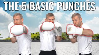 The Basic Boxing Punches Explained  How amp Why [upl. by Shifra]