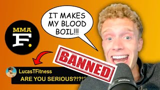 LUCAS TRACY Gets Banned From MMAFightings Chat [upl. by Mackoff]