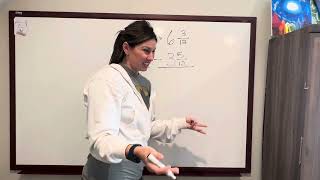 Subtracting related mixedfractions “borrowing” simplifying [upl. by Asikal819]