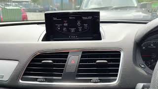 2014 AUDI Q3 tyre pressure warning reset [upl. by Artenak393]