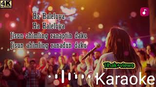 Karaoke new soura ha haleluya songs [upl. by Enelyw]