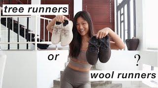 ALLBIRDS Are Wool or Tree Runners better A Review [upl. by Luzader844]