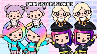 The Best Twin Sisters Stories  Sad Story  Toca Life Story  Toca Boca [upl. by Arquit]