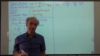 Razavi Basic Circuits Lec 40 Adder Summer Circuit Cascaded Op Amp Stages [upl. by Anerahs379]