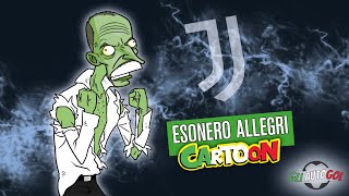 AUTOGOL CARTOON  Esonero Allegri [upl. by Livvi]