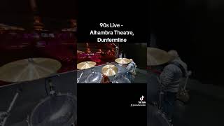 Alhambra Theatre Dunfermline drums drummer music 90slive alhambra dunfermline [upl. by Spohr471]