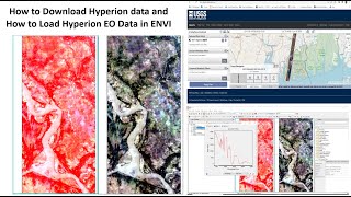 How to Download Hyperion data  How to Load Hyperion EO Data in ENVI [upl. by Laeno313]