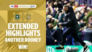 ANOTHER ROONEY WIN  Plymouth Argyle v Luton Town extended highlights [upl. by Naiva]