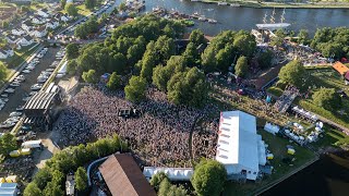 Idyll Festivalen Fredrikstad Norway 2024 4K Drone [upl. by Tremann]