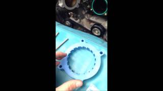 Volant Vortice Throttle Body Spacer Installation [upl. by Pegg]