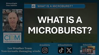 What is a microburst And what can of damage can it do [upl. by Joela]