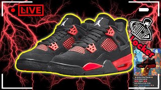 🔴Calling Foot Locker  Air Jordan 4 Retro Red Thunder Call amp Collect Raffle [upl. by Bobby941]