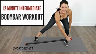 ULTIMATE 12 MINUTE BODYBAR WORKOUT  BEGINNER TO INTERMEDIATE [upl. by Nhepets]