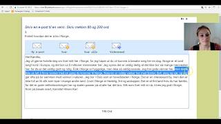 Video 182 Norskprøven A2B1 Brev til en venn [upl. by Odlawso]