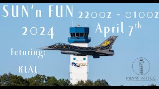 VATSIM Timelapse Sunn Fun 2024  2nd Shift [upl. by Ojoj]