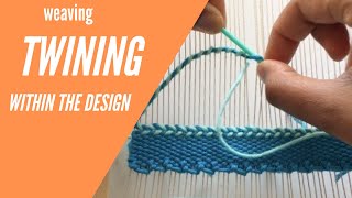 Twining  Weaving Techniques for Beginners [upl. by Oralle]