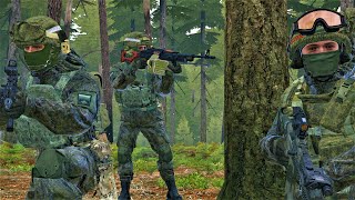 KREMINNA FOREST UKRAINE FRONT  Arma 3 Realistic gameplay 4K [upl. by Aiekan]