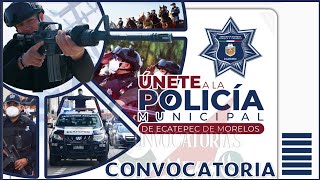 🔴 CONVOCATORIA Policia Municipal UNETE Polcia Preventivo ✅ REQUISITOS  Beneficios [upl. by Nekial364]