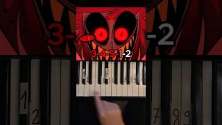 Stayed Gone Hazbin Hotel Alastors Part Piano Tutorial [upl. by Fregger]