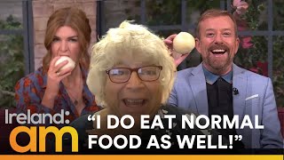 Miriam Margolyes on eating onions Graham Norton amp why she asks people she first meets about sex [upl. by Ettelegna465]