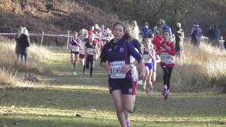 Girls Race Sevenoaks School Junior Knole Run 18122016 [upl. by Allit]