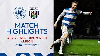 ✌️Field At The Double  Match Highlights  QPR 22 West Bromwich Albion [upl. by Idnew]