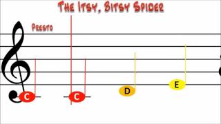 Itsy Bitsy Spider For Boomwhackers® Presto [upl. by Edalb188]