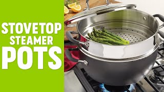 5 Best Stovetop Steamer Pots [upl. by Lunt]