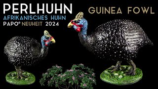 Papo ® Perlhuhn  Afrikanisches Huhn  Guinea Huhn  Guinea Fowl  Neuheit 2024 New  Review [upl. by Natty]