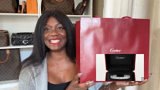 CARTIER LOVE CUFFI 2 YEAR REVIEW WHY I CHOSE THE CUFF OVER THE LOVE BRACELET CARTIER WISHLIST [upl. by Rosette]