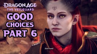 Dragon Age The Veilguard  Qunari Mage Ramza Part 6 Good Choices [upl. by Keil]