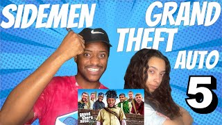 SIDEMEN MANHUNT IN GTA 5  RAE amp JAE REACTS [upl. by Valery]