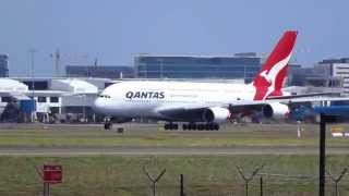 Qantas arrivals at Sydney Airport [upl. by Attaynik910]