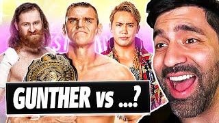 Who Should GUNTHER Face At WrestleMania [upl. by Tewell711]