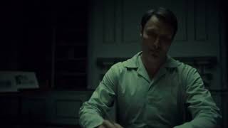 Mads Mikkesen in Hannibal  bloopers  borring [upl. by Mccarthy]