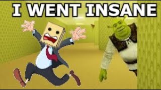 I WENT INSANE Shrek Backrooms [upl. by Seraphim258]