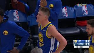 Jerebko Game Winner  Warriors vs Jazz NBC Bay Area Warriors commentary [upl. by Findley]