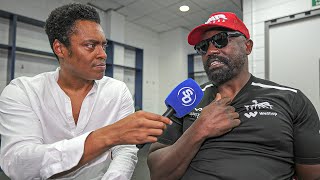 DERECK CHISORA I HIT HIM WITH EVERYTHING AFTER BRUTAL UPSET WIN vs Joe Joyce [upl. by Anaujait]