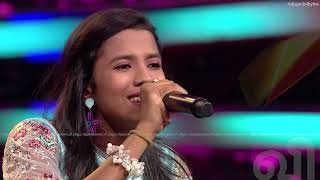 Kalayil Dhinamum Song by Shivathmika ❤️ SuperSingerJunior [upl. by Eisseb759]